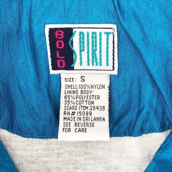 90s color block windbreaker jacket 1990s vintage - Picture 4 of 4